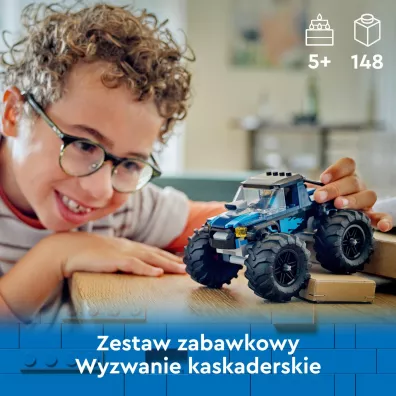LEGO City Niebieski monster truck 60402