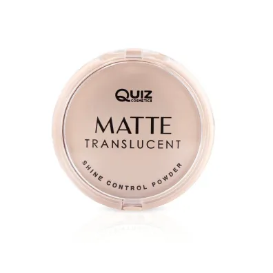 Quiz Cosmetics Matte Translucent Powder transparentny puder matuj�cy N&deg;01 10 g
