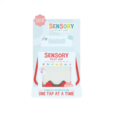 Glo Pals S�oik sensoryczny do nape�nienia wod�, kolor czerwony