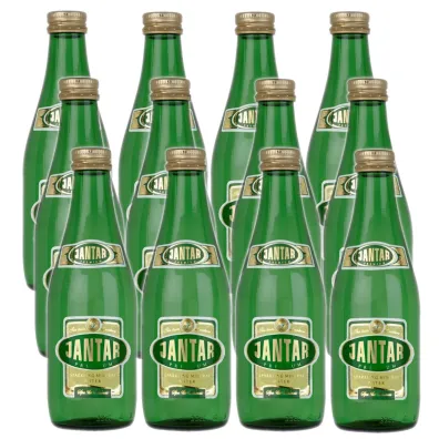 Jantar Woda �r�dlana �redniozmineralizowana gazowana Zestaw 12 x 330 ml