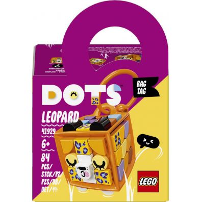 LEGO Dots Zawieszka z leopardem 41929