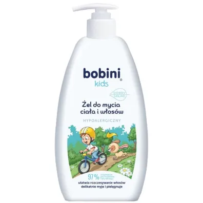 Bobini Kids hipoalergiczny �el do mycia cia�a i w�os�w 500 ml