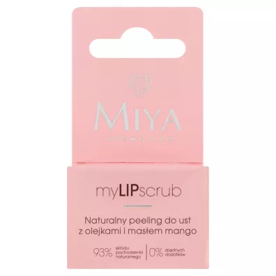 Miya Cosmetics MyLIPscrub naturalny peeling do ust z olejkami i mas�em mango 10 g