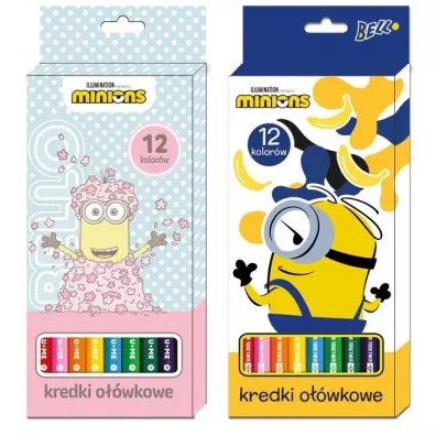 Beniamin Kredki o��wkowe Minionki 12 szt.
