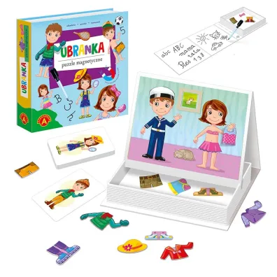 Puzzle magnetyczne Ubranka Alexander