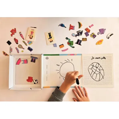 Puzzle magnetyczne Ubranka Alexander