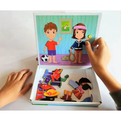 Puzzle magnetyczne Ubranka Alexander