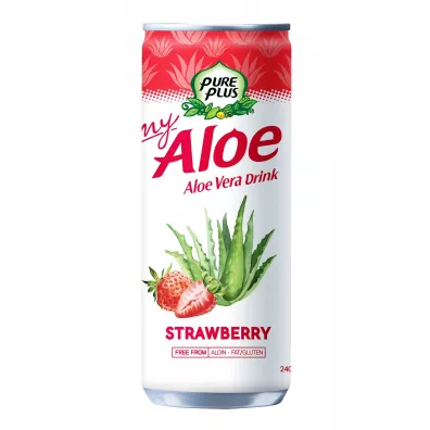 Pure Plus Nap�j z aloesem Aloe Vera Drink Truskawka 240 ml