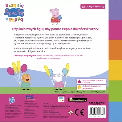 Peppa Pig. Ucz� si� z Pepp�. Figury i kolory