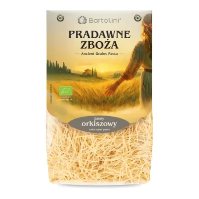 Bartolini Makaron orkiszowy jasny - nitka 250 g Bio