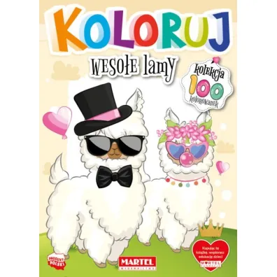Weso�e lamy. Koloruj