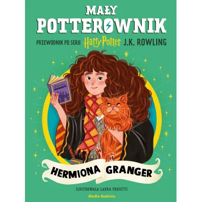 Pakiet: Ma�y potterownik. Przewodnik po serii Harry Potter. Hermiona Granger, Puzzle 300 el. Harry Potter. Hermiona i Ron, Magiczna R�d�ka Harry'ego Wizarding World