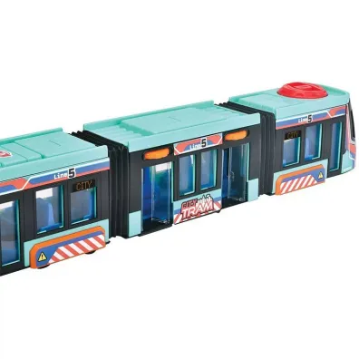 Miejski tramwaj przegubowy Siemens 40cm Simba
