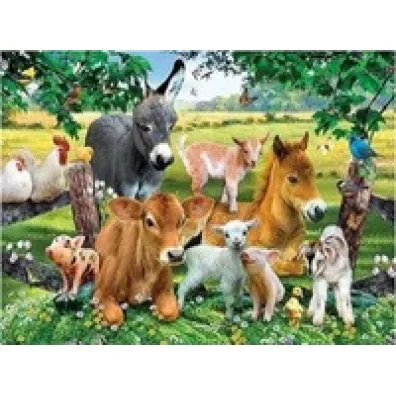 Norimpex Malowanie po numerach - Zwierz�ta na farmie 40x50cm