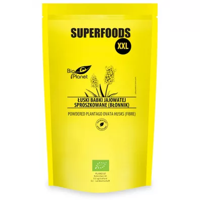 Bio Planet �uski babki jajowatej sproszkowane (b�onnik) 600 g Bio