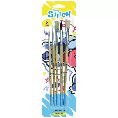 Beniamin P�dzelki z naturalnego w�osia Stitch 5 szt.