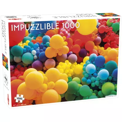 Puzzle 1000 el. Impuzzlible Balloons Tactic