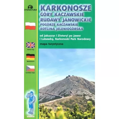 Mapa tur. Karkonosze G�ry Kaczawskie 1:50 00