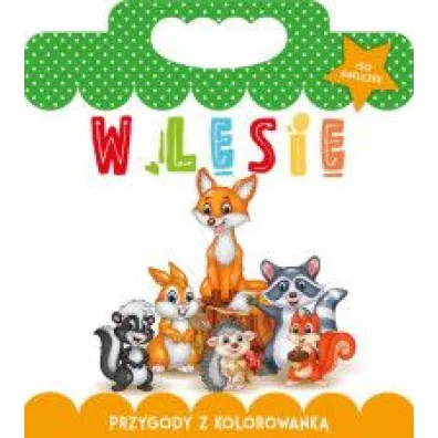 W lesie. Przygody z kolorowank� - Monika Matusiak