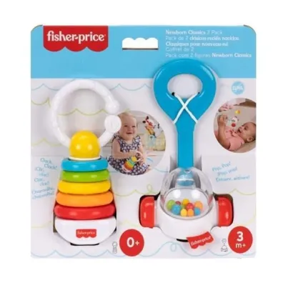 Fisher-Price Klasyczne zabawki maluszka 2-pak Mattel
