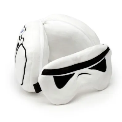 Pluszowa poduszka podr�na z opask� na oczy Relaxeazzz - Star Wars Stormtrooper
