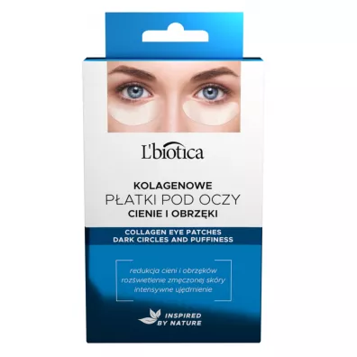 LBiotica Kolagenowe p�atki pod oczy redukuj�ce cienie i obrz�ki 6 szt.