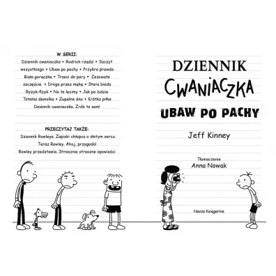 Ubaw po pachy. Dziennik Cwaniaczka. Tom 4 Ubaw po pachy. Dziennik Cwaniaczka. Tom 4