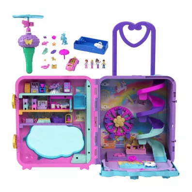 Polly Pocket. Wakacyjny kurort Zestaw Walizka Mattel