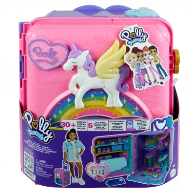 Polly Pocket. Wakacyjny kurort Zestaw Walizka Mattel