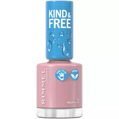 Rimmel Kind & Free Clean Nail Polish lakier do paznokci 154 Milky Bare 8 ml