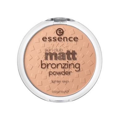Essence Sun Club Matt Bronzing Powder puder matujący brązujący 01 Natural 15 g