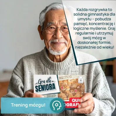 GRA DLA SENIORA QUIZ GEOGRAFIA Kangur