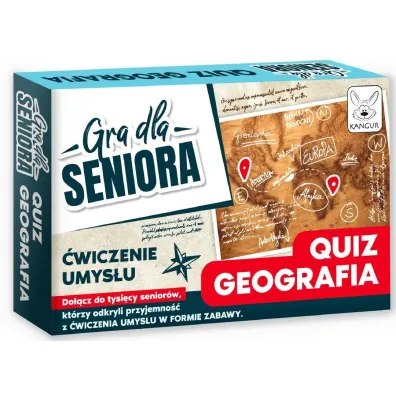 GRA DLA SENIORA QUIZ GEOGRAFIA Kangur