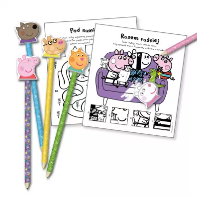 Peppa Pig Poznaj przyjaci� 1. Barwne zabawy