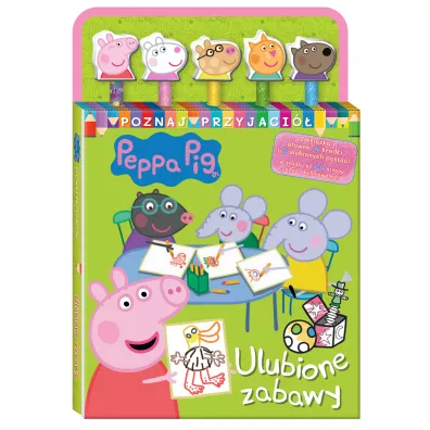 Peppa Pig Poznaj przyjaci� 1. Barwne zabawy