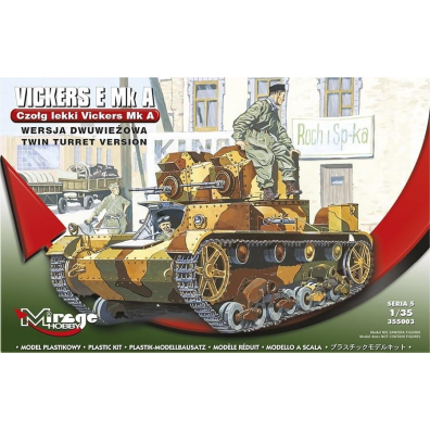 Polski Czog Dwuwieowy Vickers E Mk A