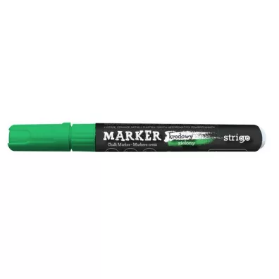Strigo Marker kredowy z okrg kocwk neonowy zielony