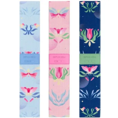 Spokey Guma fit The Bloom Mat 3 szt.