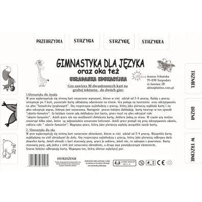 Gimnastyka dla j�zyka Abino