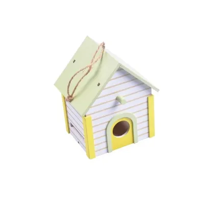 Budka dla ptak�w drewniana 14x12x16,5cm