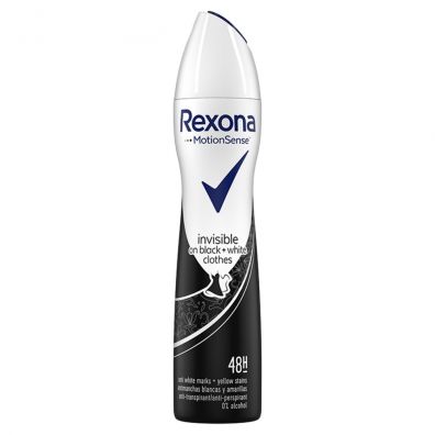 Rexona Motion Sense Woman dezodorant Invisible Black & White 150 ml