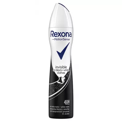 Rexona Motion Sense Woman dezodorant Invisible Black & White 150 ml