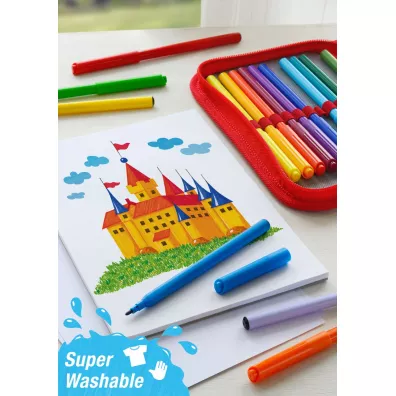 Faber-Castell Flamastry Zamek 36 szt.