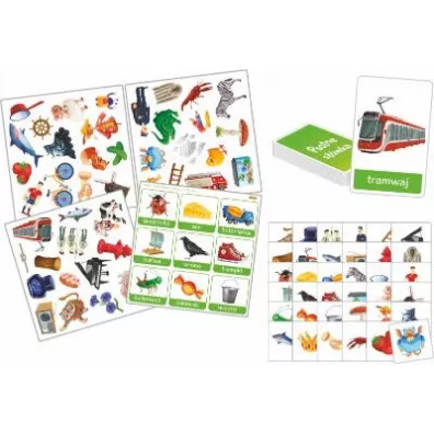 Psotne s��wka. G�oska R - rerki. 3 gry logopedyczne Adamigo