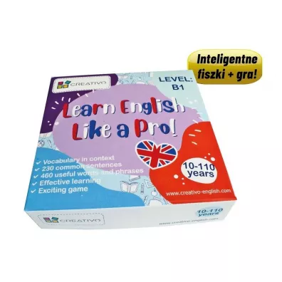 Learn English Like a Pro fiszki + gra B1 - Pawe� Dwornik