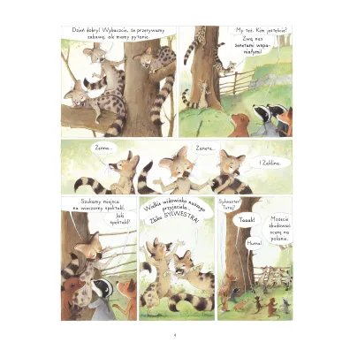 M�j pierwszy komiks 5+ Jestem sob�. Pan Borsuk i pani Lisica. Tom 6