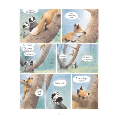 M�j pierwszy komiks 5+ Jestem sob�. Pan Borsuk i pani Lisica. Tom 6