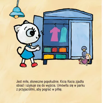 Kicia Kocia gra w pi�k�