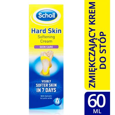Scholl Hard Skin Softening Cream krem zmiękczający twardą skórę stóp 60 ml