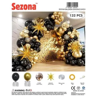 Zestaw balon�w. 132 sztuk